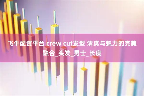 飞牛配资平台 crew cut发型 清爽与魅力的完美融合_头发_男士_长度