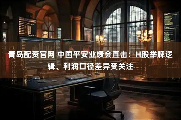 青岛配资官网 中国平安业绩会直击：H股举牌逻辑、利润口径差异受关注